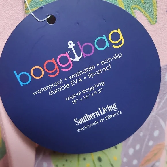 NEW Bogg Bag x Southern Living "Tropical" OG Large Bogg Bag READ DESCRIPTION - Picture 5 of 7